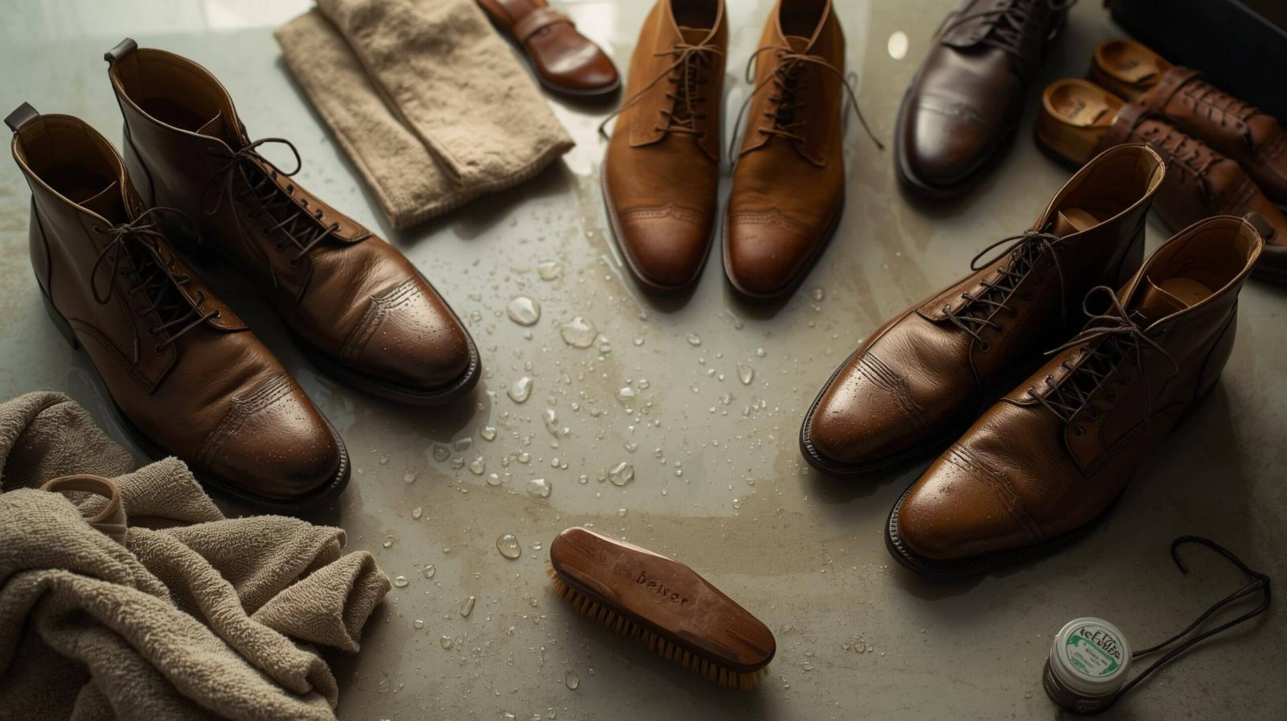 Rain Care: Boots, Suede & Leather | La Crescenta Cleaner