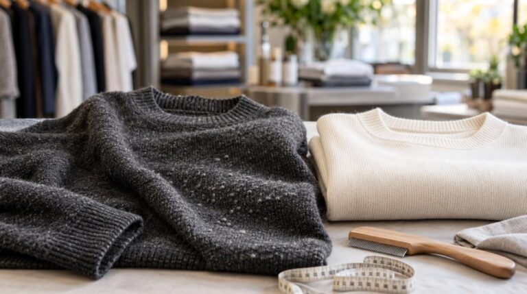 Why did my cashmere sweater shrink, stretch or pill?